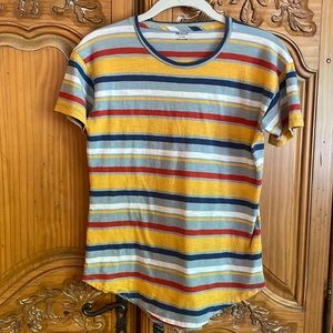 Multicolored Madewell cotton T-shirt.